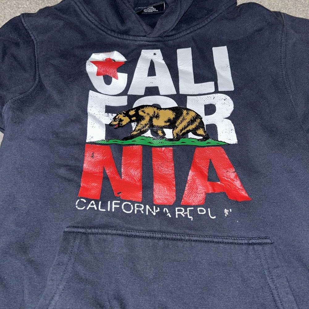 Black California republic hoodie